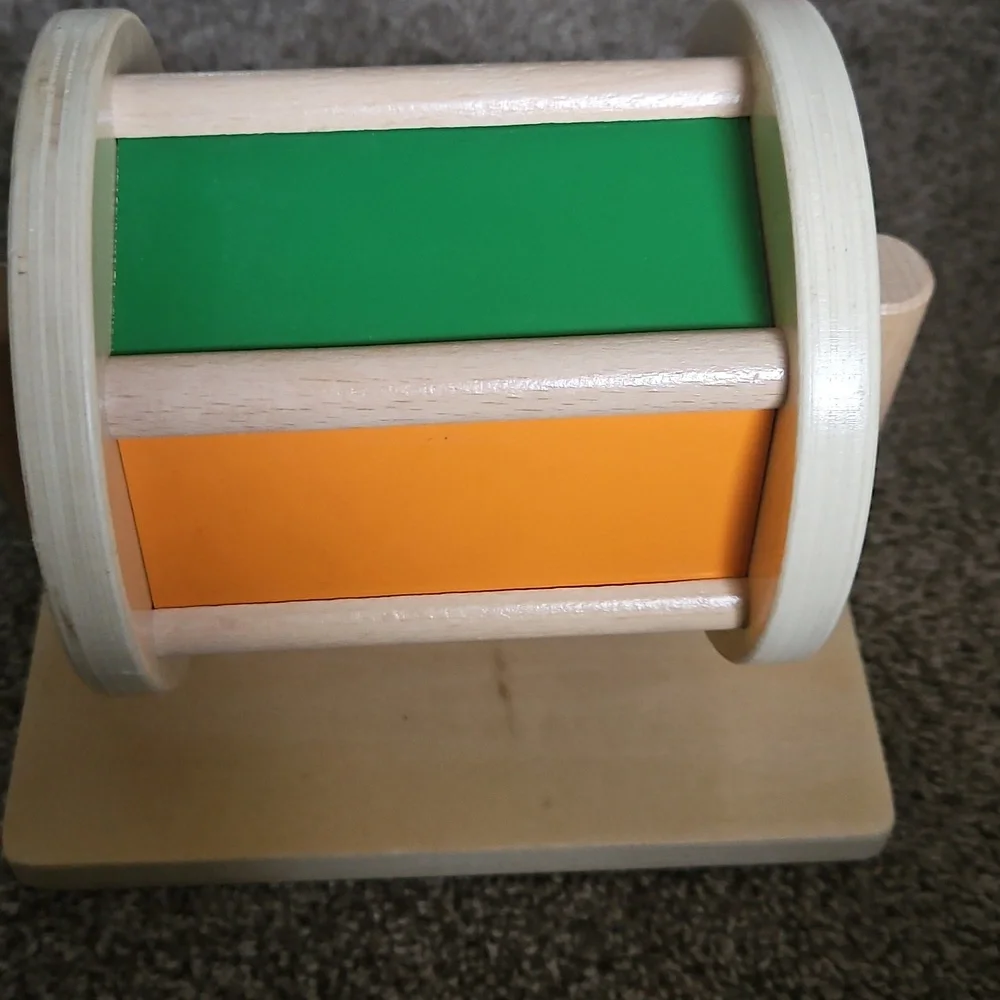Montessori Adena Wooden Spinner Toy